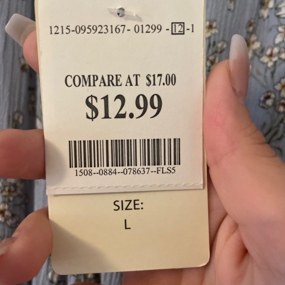 Off the Shoulder Floral Top - Picture 3 of 3